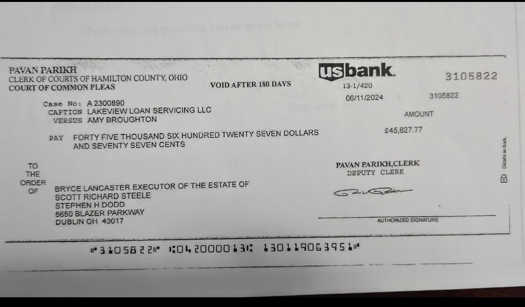 Hamilton County OH clerk check